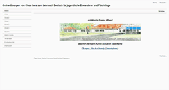 Desktop Screenshot of lehrerlenz.de