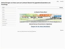 Tablet Screenshot of lehrerlenz.de